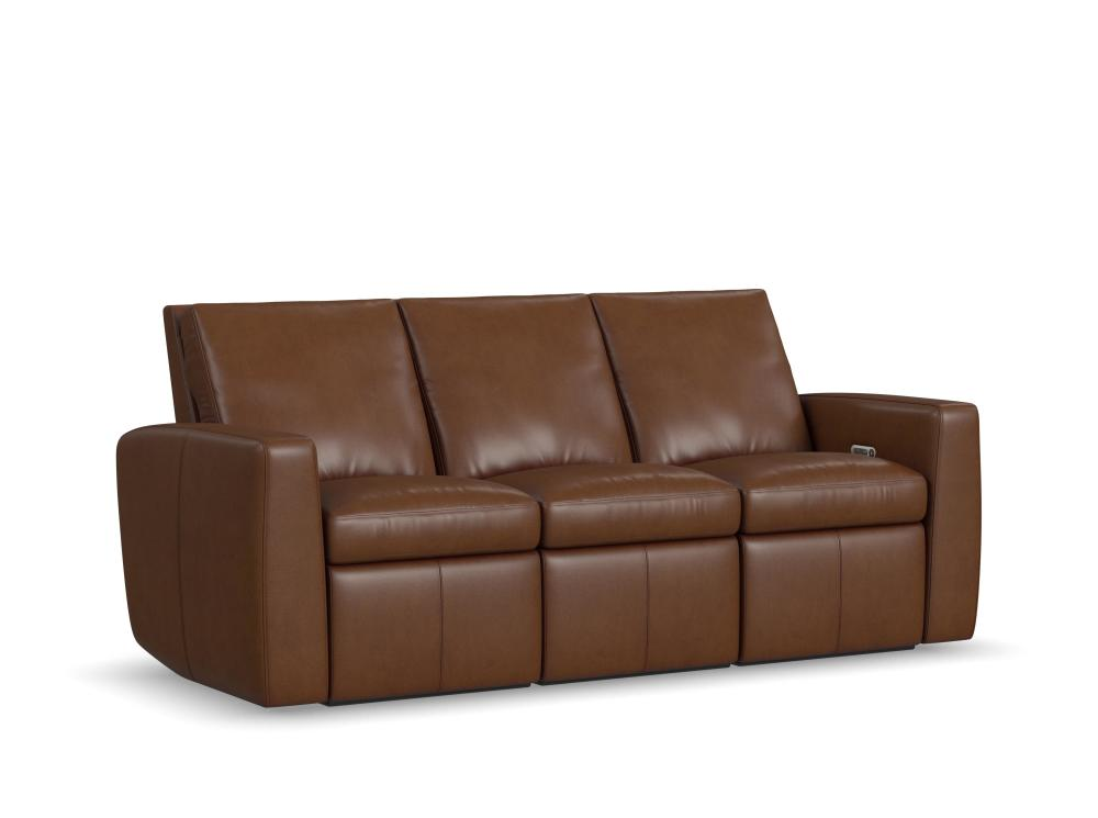 Flexsteel Aria Power Reclining Leather Sofa or Set Zero Gravity Stocked Leather