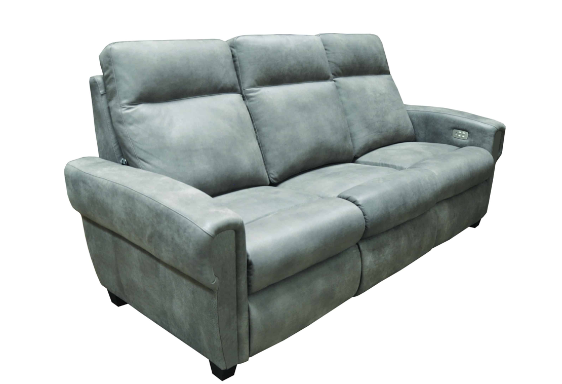Camelot Power Reclining Leather Sofa or Set Power Lumbar Available