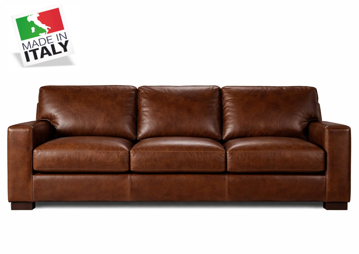 Nicco Deep Seating Leather Sofa or Set