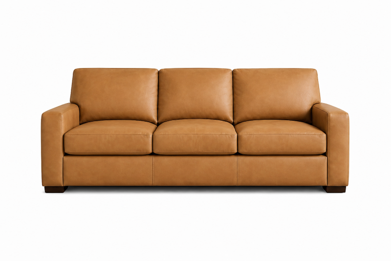 Poncho Leather Sofa Loveseat Chair Ottoman 