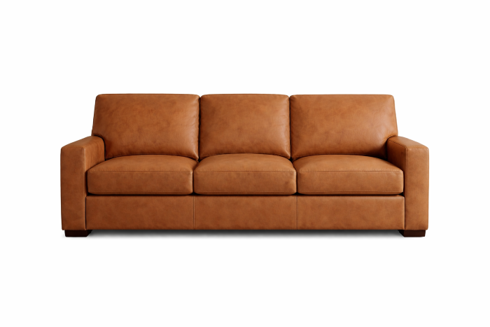 Poncho Leather Sofa Loveseat Chair Ottoman