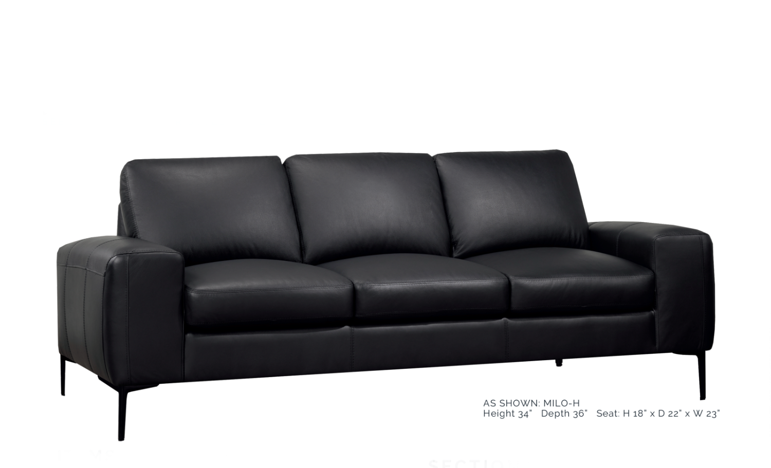 Milo Leather Sofa or Set