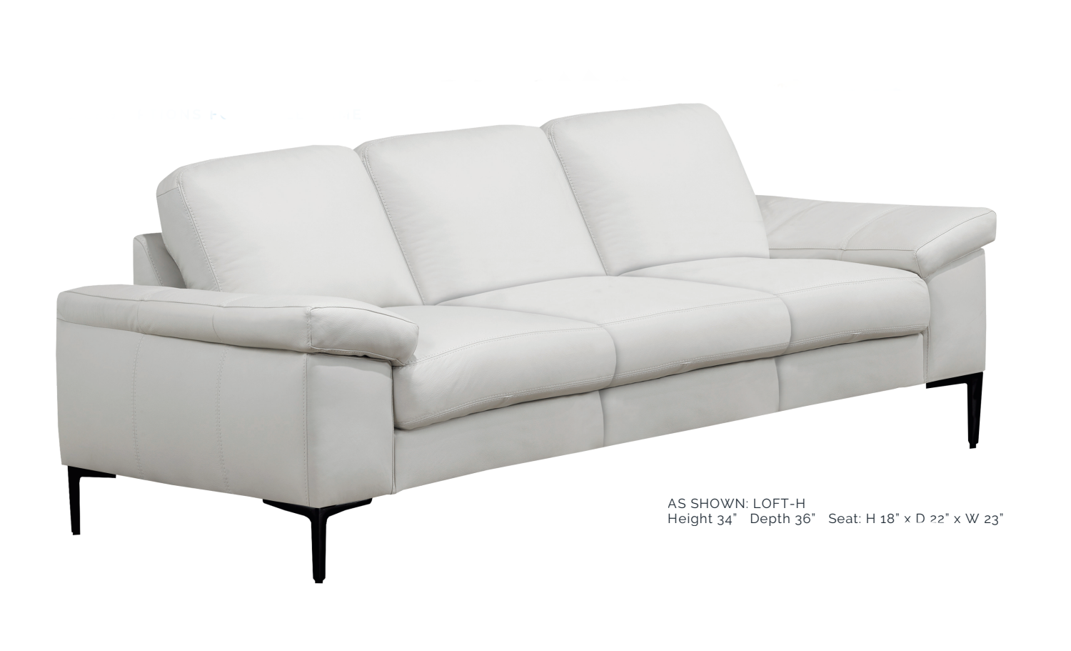 Loft Leather Sofa or Set