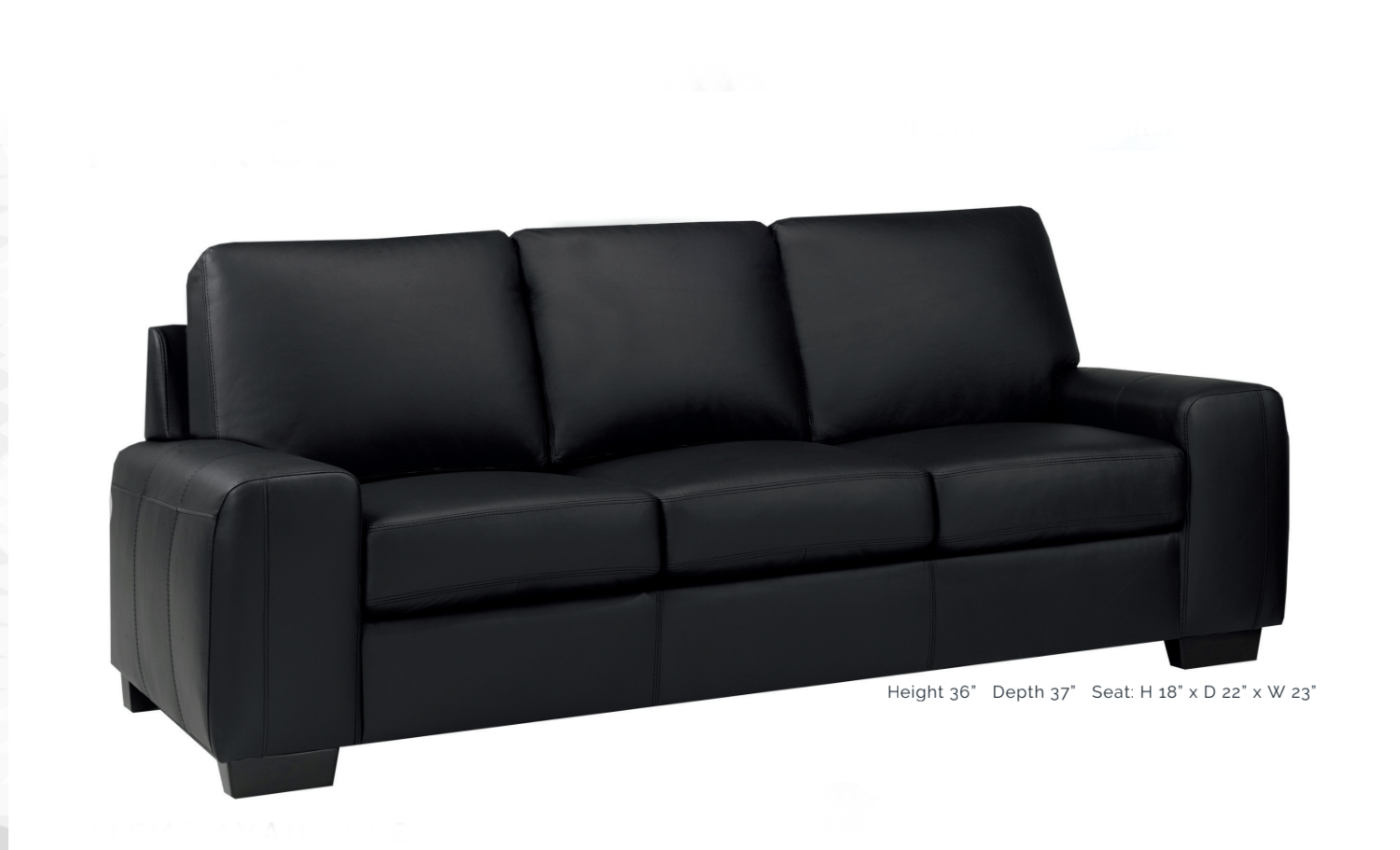 Marcello Leather Sofa or Set