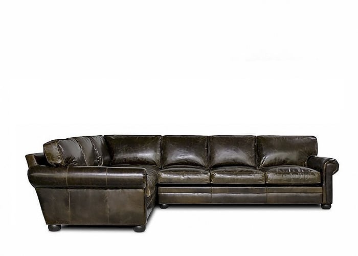 Lanister Oversized Seating Leather Sectional Get FREE Leather Samples