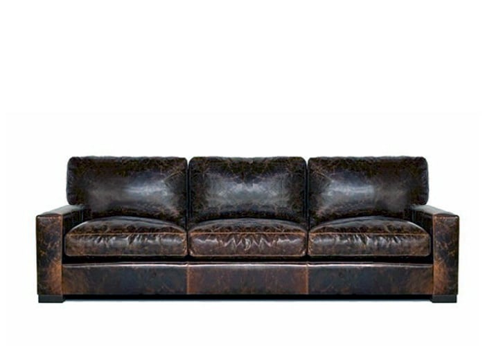 Max Deep or Regular Seating Leather Sofa or Set Get FREE Leather Samples