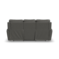 Flexsteel Carter Power Reclining Sofa or Set - With Power Tilt Headrest | Power Lumbar And Drop Down Table