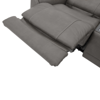 Flexsteel Carter Power Reclining Sofa or Set - With Power Tilt Headrest | Power Lumbar And Drop Down Table