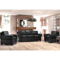 Chester Stationary Leather Sofa or Set