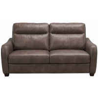 Ansley Leather Queen Sleeper Sofa 