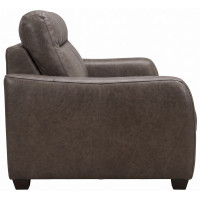 Ansley Leather Queen Sleeper Sofa 