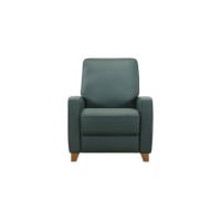 Lombardi Leather Sleeper Storage Sectional