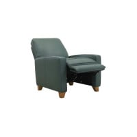 Lombardi Leather Sleeper Storage Sectional