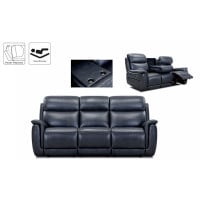 Herra Zero Gravity Power Reclining Leather Sofa or Set With Power Headrests Get FREE Leather Samples