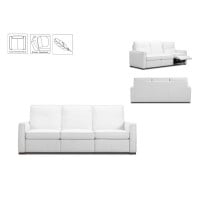 Miller Wall Hugger Power Reclining Leather Sofa or Set With Power Headrests And Finished Back Get FREE Leather Samples
