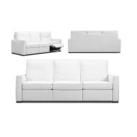 Miller Wall Hugger Power Reclining Leather Sofa or Set With Power Headrests And Finished Back Get FREE Leather Samples