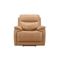 Aresa Power Reclining Leather Sofa or Set With Power Headrests Get FREE Leather Samples