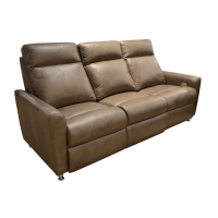 Kato Power Reclining Leather Sofa or Set Power Lumbar Available