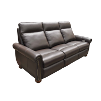 Amos Power Reclining Leather Sofa or Set Power Lumbar Available