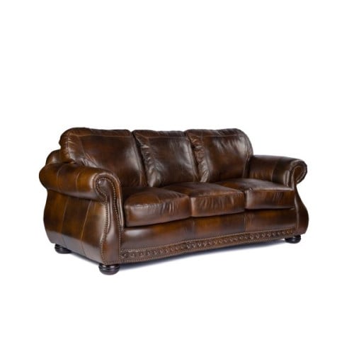 Cowboy Leather Sofa Loveseat Chair Power Recliner Ottoman Available