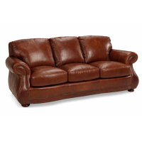 Russell Leather Sofa Loveseat Power Recliner Ottoman Available