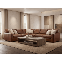 Nirvana Leather Sectional