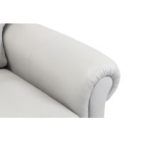 Atollo Dove Grey Leather