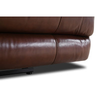 Atollo Reddish Brown Leather