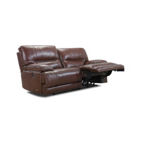Atollo Reddish Brown Leather