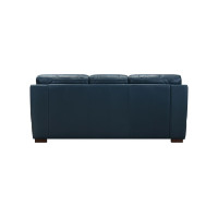 Verona Peacock Blue Leather