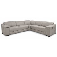 Cori Power Reclining Leather Sectional With Power Tilt Headrest Ready To Ship