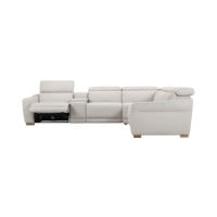 Napa Power Reclining Leather Sectional with Power Headrest Get FREE Leather Samples