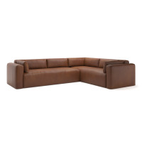 Freddie Deep Seating Leather Sofa or Set Get FREE Leather Samples