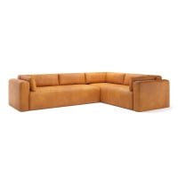Freddie Deep Seating Leather Sofa or Set Get FREE Leather Samples