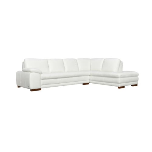 Giada Leather Sectional Get FREE Leather Samples