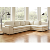 Giada Leather Sectional Get FREE Leather Samples