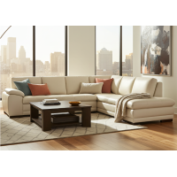 Giada Leather Sectional Get FREE Leather Samples