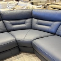 Tahoe Power Reclining Leather Sectional Power Headrest