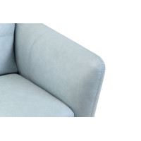 Heavenly Sky Blue Leather