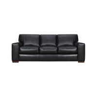 Atollo Black Coffee Leather