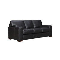 Atollo Black Coffee Leather