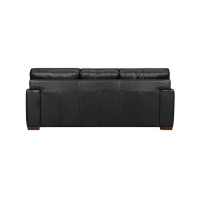 Atollo Black Coffee Leather