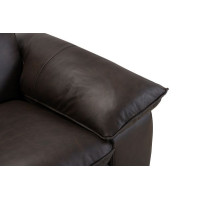 0 West Coffee Leather