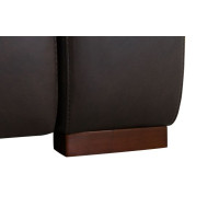 0 West Coffee Leather