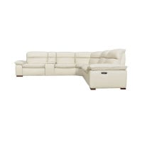 Palo Power Reclining Leather Sectional Get FREE Leather Samples