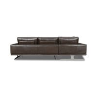 Ravina Leather Sectional Get FREE Leather Samples