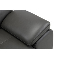 Rangers Charcoal Leather