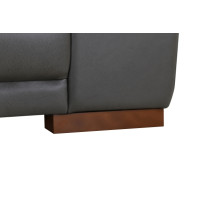 Rangers Charcoal Leather
