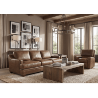 Rome Leather Sofa And Set