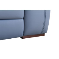 Sassari Periwinkle Leather